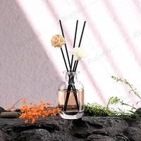 Bouteille d'huile de diffuseur de parfum personnalisée en usine bouteille en verre d'aromathérapie bouteille de parfum en verre