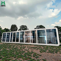 Maisons préfabriquées contemporaines en acier Apple, style européen, pour villa, appartement, magasin, écologiques et faciles à construire