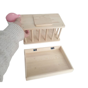 Mangeoire et <span class=keywords><strong>abreuvoir</strong></span> en bois personnalisés pour lapins avec distributeur d'eau, mangeoire à foin pour lapins, détachable pour un nettoyage facile - Product Image 6