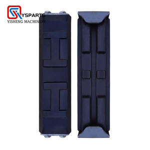 Almohadillas de Goma Duraderas de 700mm 800mm <span class=keywords><strong>con</strong></span> Clip para Excavadoras SK200 SK210 SK220 SK235 SK250 SK260, Repuestos de Chasis para Excavadora - Product Image 1