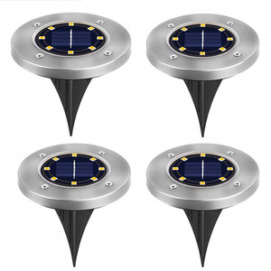 <strong>Amazon</strong> Ebay Hot Sale Auto On/off <strong>Security</strong> Disk Outdoor Garden Wireless <strong>Light</strong> Solar Powered Led Night <strong>Lights</strong> - Product Image 2