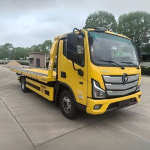 Camion de remorquage rotatif Foton 4X2 8 tonnes, camion de dépannage automatique, camion à plateau pour le remorquage de véhicules - Product Image 5