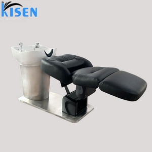 Kisen Beauty Salon Washing Shampoo <b>Chair</b> Sink Barber Salon Hair Intelligent Shampoo Massage <b>Chair</b> - Product Image 2