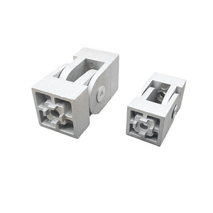 Aluminum Profile Movable Hinge 2020 3030 4040 Adjustable Angle Connector for Industrial Aluminum Tubes - Product Image 1