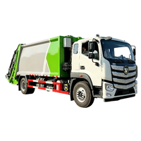 Camion à ordures compacteur Foton Auman 18CBM pour l'assainissement municipal