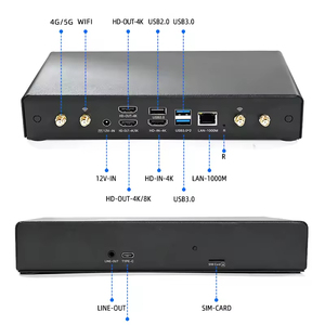 Système de point de vente intelligent 2026 RK3588 Linux Ubuntu avec triple écran 4K et lecteur multimédia 3 ports USB 3.0 pour caisse enregistreuse de supermarché - Product Image 1