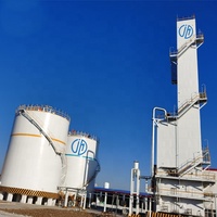 Usine d'oxygène cryogénique entièrement fermée et sécurisée de 1400 Nm³/h pour l'alimentation en gaz chimique à faible risque d'explosion