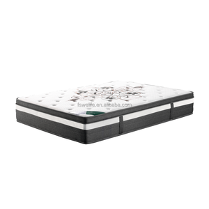 Colchón de espuma viscoelástica con memoria de lujo Royal personalizado Colchón de muelles helicoidales de bolsillo de 5 zonas en una caja de colchones pedir en línea - Product Image 3