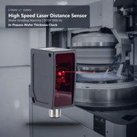 Capteur de distance laser LR-TB5000 DTOF 1000Hz IP65 pour machine de rectification de plaquettes, contrôle de l'épaisseur des plaquettes en processus, fabricant chinois