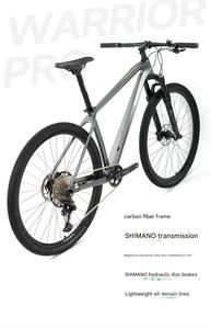 Bicicleta de <span class=keywords><strong>Montaña</strong></span> de Fibra de Carbono, 2x12 Velocidades, Suspensión Delantera, Freno de Disco Hidráulico, 27.5/29 Pulgadas, Todoterreno, Carga de 150 kg, Aleación de Aluminio - Product Image 3