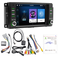 Système multimédia de voiture 7 pouces, sans fil, Carplay, Android Auto, WiFi, Bluetooth, pour Jeep Wrangler, Dodge, Chrysler, autoradio sans fil