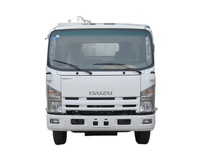 Camion compacteur de déchets diesel 4x2 de petite taille de marque japonaise, 3-6 m³, avec boîte de vitesses de compactage