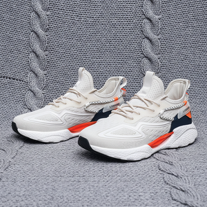 Zapatillas de running de malla tejida para hombre, tallas grandes EU 46 48, suela blanda, venta al por mayor, proveedor directo de fábrica - Product Image 2