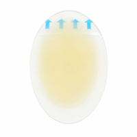 Coussinets de talon hydrocolloïdes pour marcheurs, imperméables, respirants, amortis, à forte adhérence, anti-transpiration, anti-friction