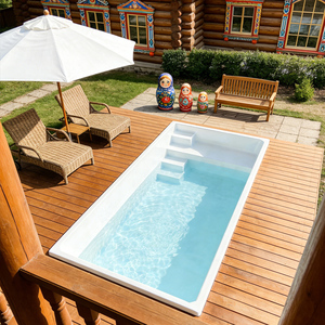 Piscine conteneur avec terrasse, piscine transparente, piscine de 20 pieds, piscine pour chien, piscine de glace, piscine - Product Image 5