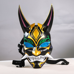 <span class=keywords><strong>Masque</strong></span> intégral <span class=keywords><strong>de</strong></span> cosplay pour enfants, inspiré <span class=keywords><strong>de</strong></span> l'agent Yaksha général <span class=keywords><strong>Xiao</strong></span> <span class=keywords><strong>de</strong></span> la série Halloween, pour films, anime et jeux - Product Image 3