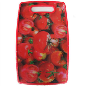 Tabla de cortar QG PP de 30x20cm con mango, tabla de cortar multifuncional para verduras y carne - Product Image 4