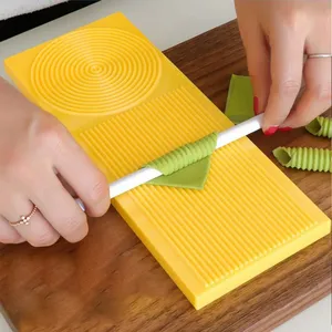 1 Set Multifunctional Eco-Friendly Plastic Square <b>Cookie</b> Mold Yellow 25*10cm DIY <b>Tools</b> Dishwasher Safe - Product Image 6