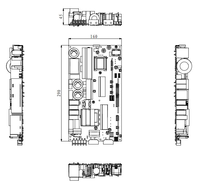 HUADA 3.6KVA 48V Inverseur Bidirectionnel PCB Double Sortie Transformateur d'Isolation pour une Gestion Efficace de l'Énergie