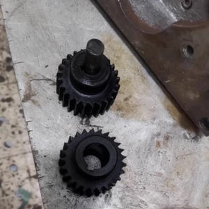 Engranaje recto de 19 dientes 1M19T, motor ennegrecido, engranaje de jefe de <span class=keywords><strong>metal</strong></span> con orificio pasante, hecho de acero - Product Image 5