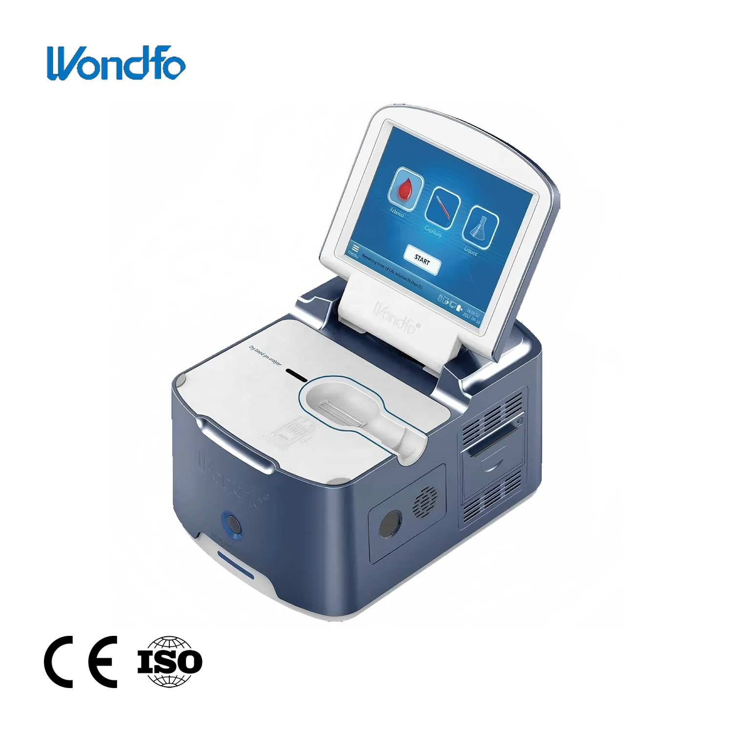 Wondfo Vcare5000, ветеринарный газоанализатор крови, сенсорный экран, анализатор для домашних животных, для собак, кошек, кроликов, животных, лаборатории