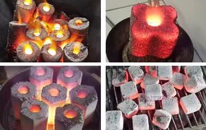 Kommerzielle motorbetriebene Brikettiermaschine mit hoher Effizienz, 400-500 kg/h Kapazität, langlebig für die Verarbeitung von Kohle, Holzkohle und Biomasse - Product Image 5