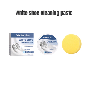 Crema Limpiadora de Zapatos OEM para Zapatos Blancos, Quitamanchas para Cuero, Lona, Malla, Tacones Altos, Fórmula Suave, Marca Privada, 100g - Product Image 6
