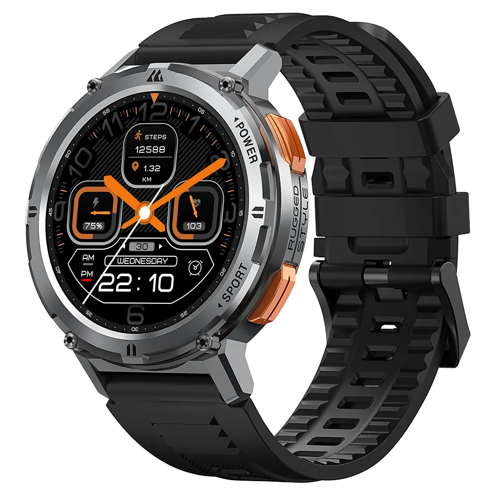 Rastreador De Fitness Tela Amoled Bt Relógio Inteligente 2021 Estilo Colorido Variável Stripe Ip67 Impermeável Smartwatch