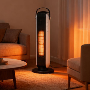 Oficina en casa PTC Vertical Ahorro de energía <span class=keywords><strong>Bajo</strong></span> <span class=keywords><strong>consumo</strong></span> con enchufe de la UE Control remoto Calentador de escritorio - Product Image 3