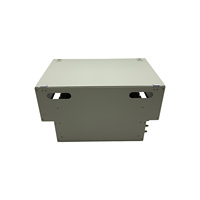 Armoire de distribution de fibres optiques ODF de qualité industrielle, cadre pour 96 fibres, boîtier de panneau de brassage de fibres optiques ODF