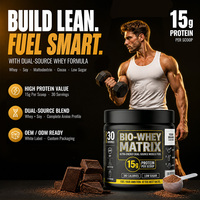 Poudre de Whey Hyperprotéinée pour la Croissance Musculaire et la Prise de Masse, Faible en Sucre, Sans Gluten, Végétarienne, Sans OGM, Achat en Gros, Performance Optimale