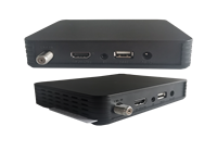 Décodeur TV numérique Source de signal numérique PVR MPEG4 HD DVB-C Décodeur numérique pour TV analogique COL2194C-2