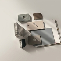 Panneau de séparation en nid d'abeille en aluminium léger, écran d'entrée intérieur, séparateur d'espace, décoration intérieure