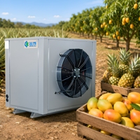 Afrikaanse tropische fruitdroogmachine met warmtepomptechnologie, fabrieksprijs