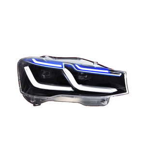 Conjunto de Faros Delanteros X3 X4 F25 F26 con Luz Diurna LED Azul y Señal de Giro, Repuestos para Automóviles, Conjunto de Faros LED X3 X4 - Product Image 5