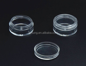 空ラウンド2.5ml 3ml 5ml 10ml 15ml 20ml 30ml 2.5g 30g 3g 5g 10g 15g 20g PSクリアアイクリームキラキラ容器プラスチック瓶ポット - Product Image 3