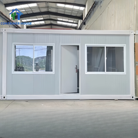 Kit de maison préfabriquée à ossature légère en acier, 2 étages, villa modulaire, bureau, résidence, salon, chambre, design de ferme