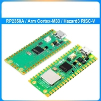 Raspberry Pi Pico/2 Pico Asli Dengan Papan Pengembangan Wifi Nirkabel Pico atau H Dengan Dukungan Pin Header Mciropython/C++