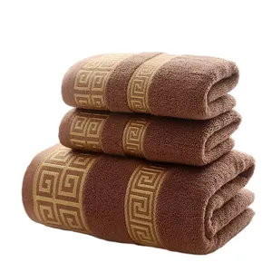 70*140cm Towels Luxury Cotton Bath Skin-Friendly Luxury Embroidery Towel White Hotel Spa Bath Towel