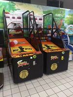 Machine de jeu de basket-ball à monnayeur pour arcade de récompenses, style basketball de rue