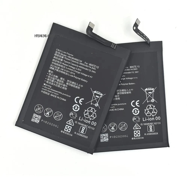 For HuaWei HB436486ECW 3900mAh Huawei Mate 10 / 10 Pro Mate 20 P20 Pro Honor V20 V10 V30 High Quality Replacement Phone Battery