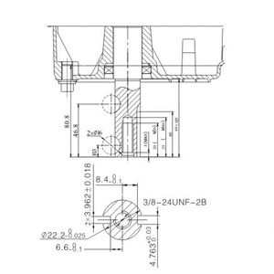 Motor Loncin de Arranque por Retroceso LC1P75FA, Refrigerado por Aire, 8 HP, Eje Vertical de 22.2 mm / 80 mm, 224cc, Motor de Gasolina para Cortacésped - Product Image 6