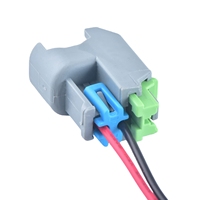 Conector EV6 del inyector de combustible automático de 2 pines para LS2 LS3 LS7 LS9 GM Chevrolet Ford EV14 15419715 15423278 15423276