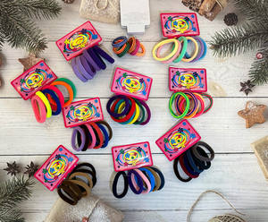 Direct Van Fabrikant 72 Stuks Hoge Elastische Nylon Haarbanden Modieuze Handdoek Ring En Haar Touw Voor Vrouwen Cross-Border - Product Image 3