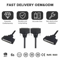 Kabel Sensor PBT 3-Pin DMX Tahan Air IP67 untuk Komputer, Sepeda Motor, Robot, Pencahayaan Panggung, Pengontrol Multi-Axis