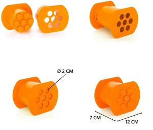 Utensilio de Cocina Personalizado, Exprimidor de Carne de PP para Uso Doméstico, para Extrusión de Tiras de Carne y Albóndigas, Herramientas para Aves de Corral - Product Image 2
