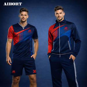 Футбольная форма Aibort для тренировок и матчей: прочная, дышащая, с индивидуальным дизайном, для команд <span class=keywords><strong>2026</strong></span> года - Product Image 1