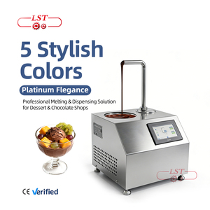 Distributeurs automatiques de chocolat LST Offre Spéciale 5,5 L Machine à tempérer la crème glacée au chocolat chaud pour l'industrie des bonbons de restaurant - Product Image 1