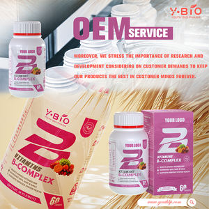 Tabletas de <span class=keywords><strong>Complejo</strong></span> de Vitamina <span class=keywords><strong>B</strong></span> de Máxima Potencia en un Solo Lugar |   8 Vitaminas Solubles en Agua para Uso en Adultos - Fabricante OEM/ODM - Mejora la Inmunidad - Product Image 4