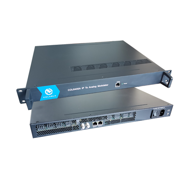 Dvb-c Catv 24 in 1 Ip Qm Modulator for Digital Cable Tv Headend System COL5400D